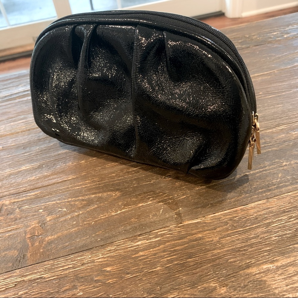 Hobo International Black Patent Pouch